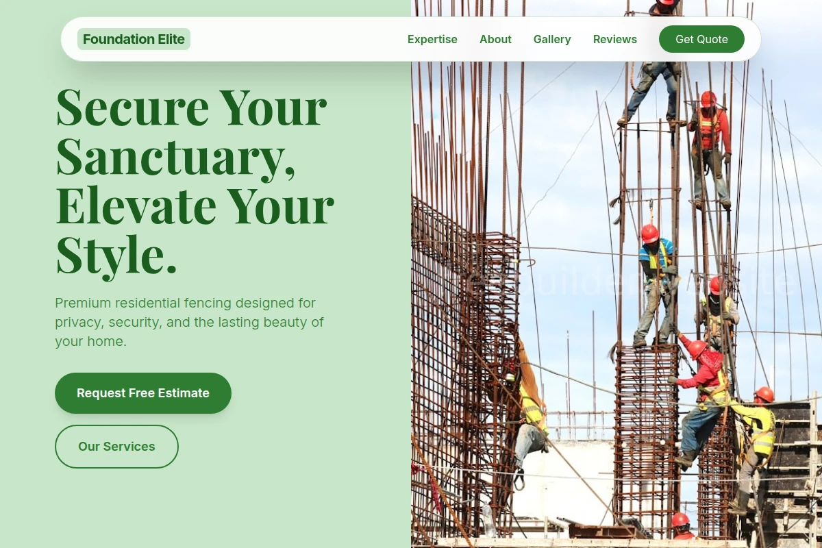 Fence Construction