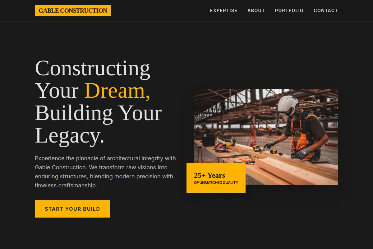 Gable Construction