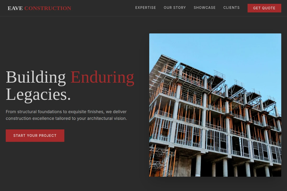 Eave Construction