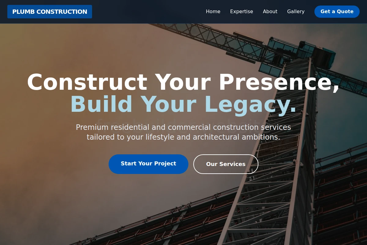 Plumb Construction