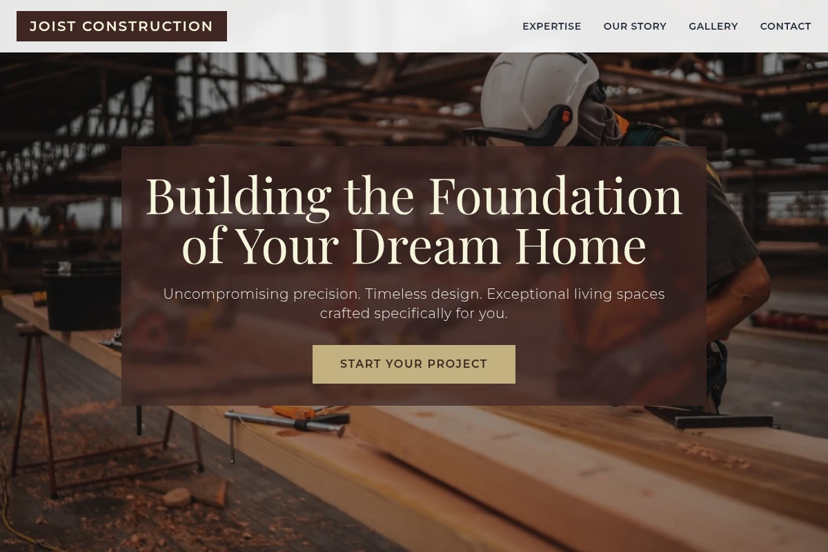 Joist Construction