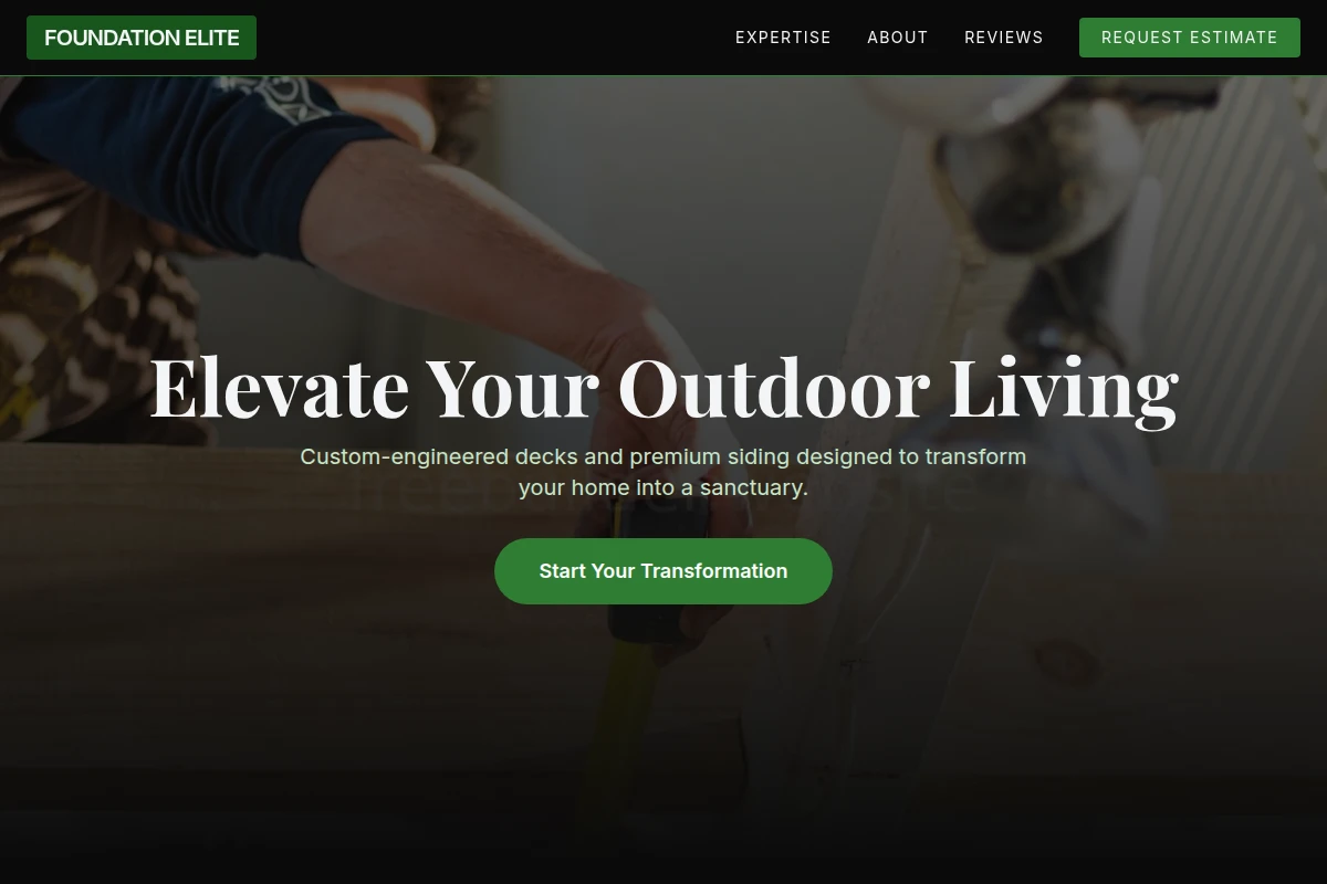 Siding Deck Builder