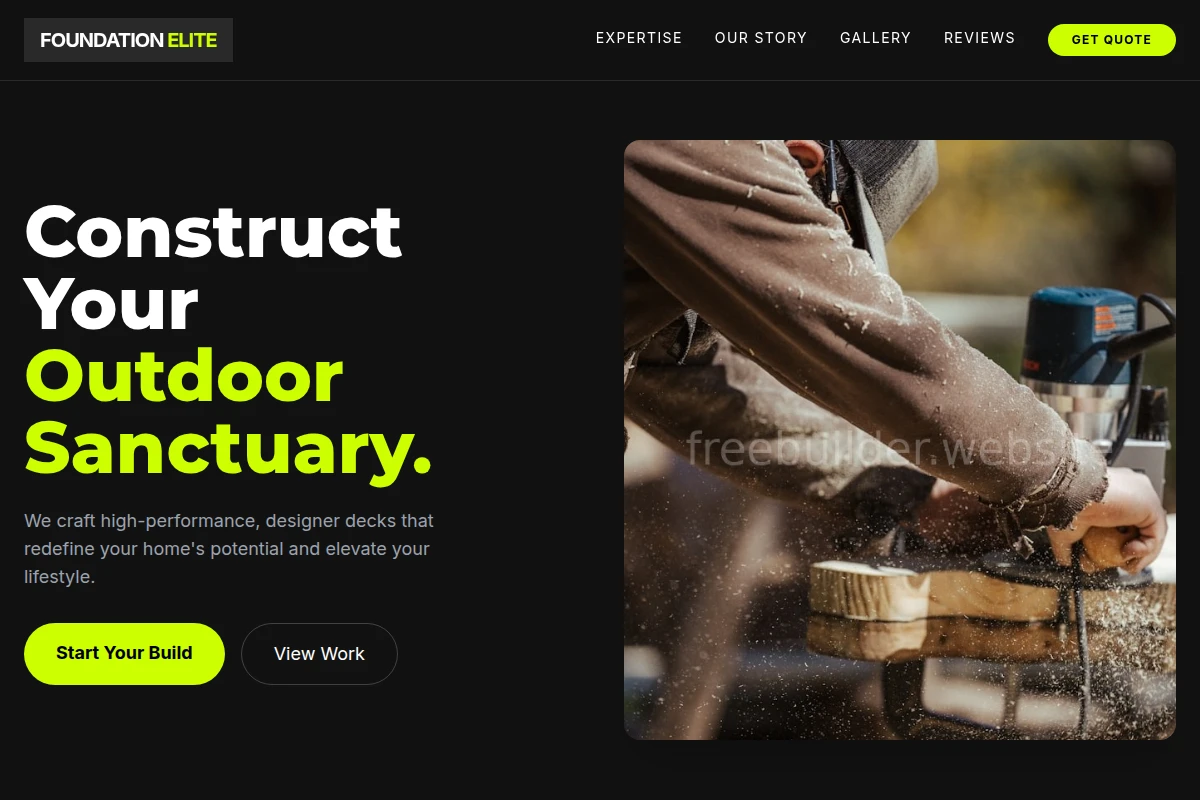 Lot Deck Builder