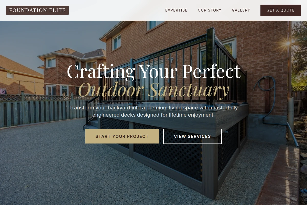 Trim Deck Builder