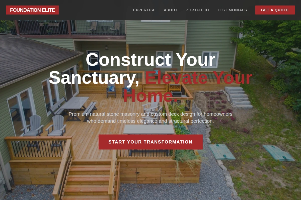 Stone Deck Builder