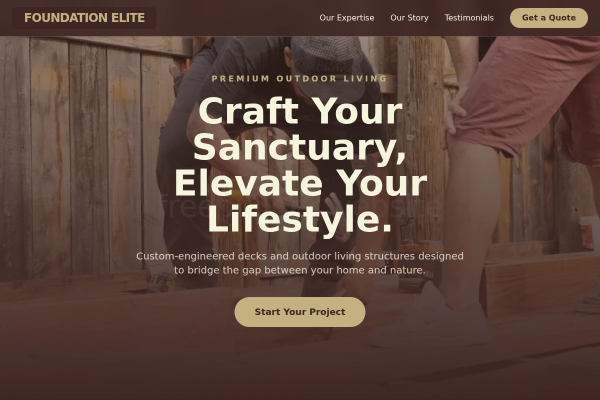 Frame Deck Builder
