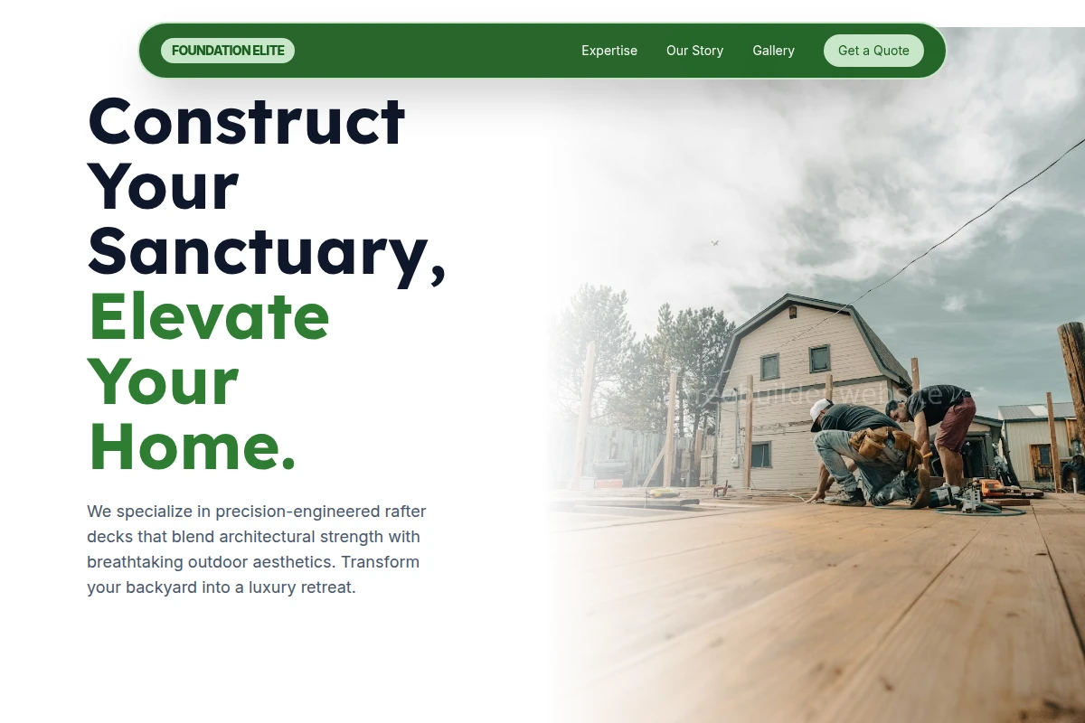 Rafter Deck Builder
