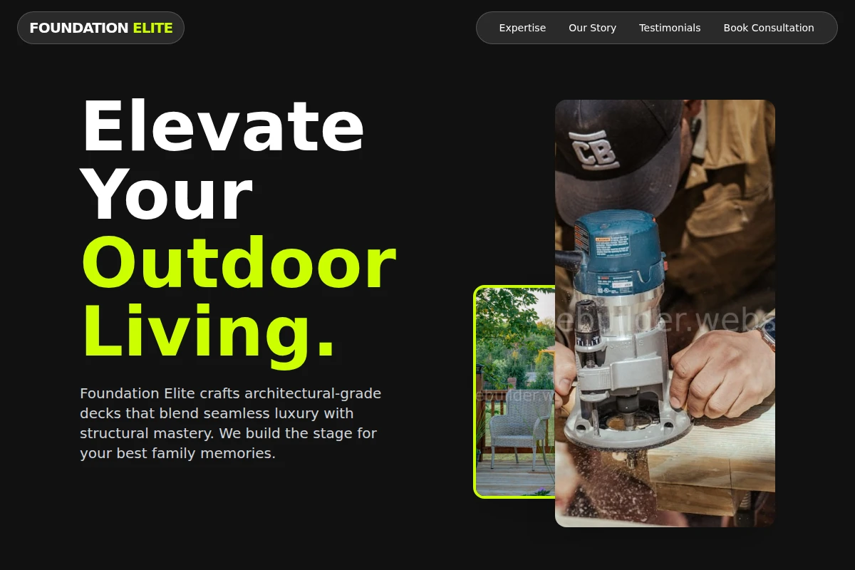 Plumb Deck Builder