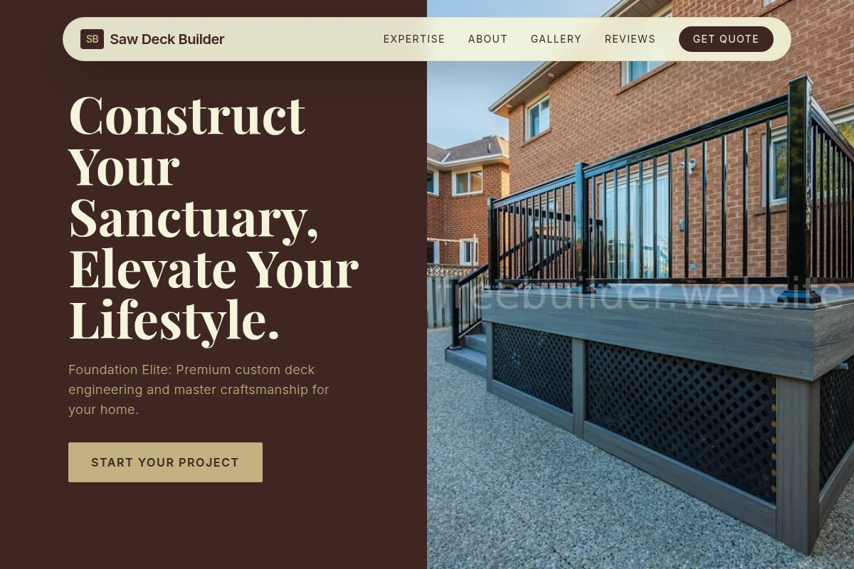 Saw Deck Builder