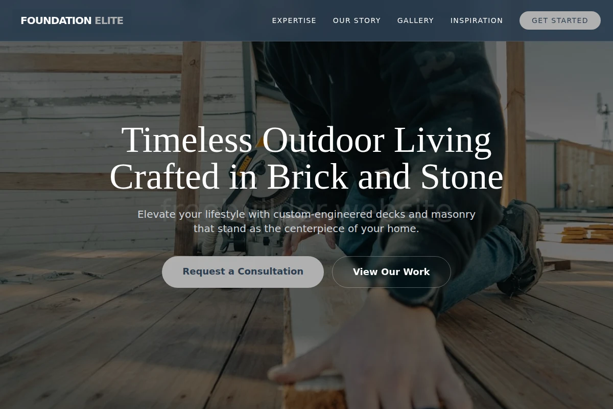 Brick Deck Builder