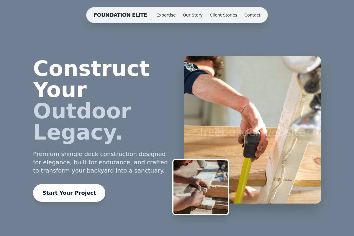 Shingle Deck Builder