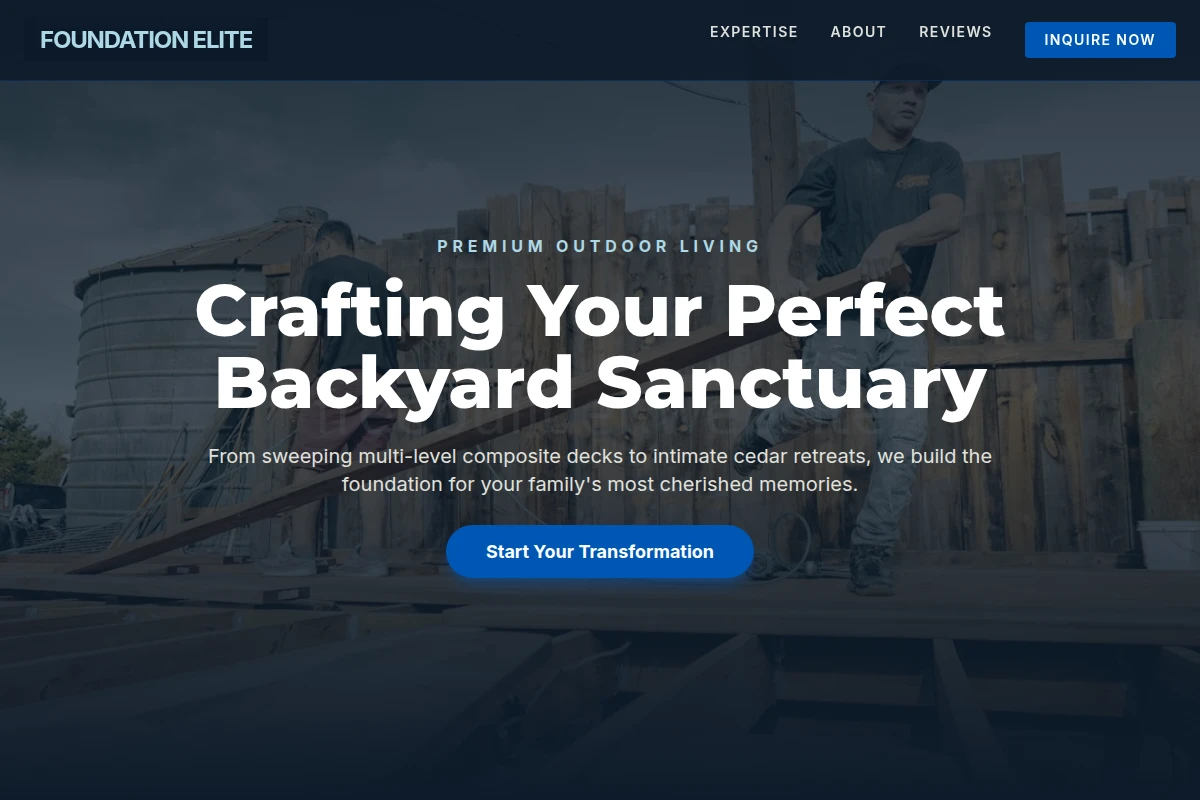 Square Deck Builder