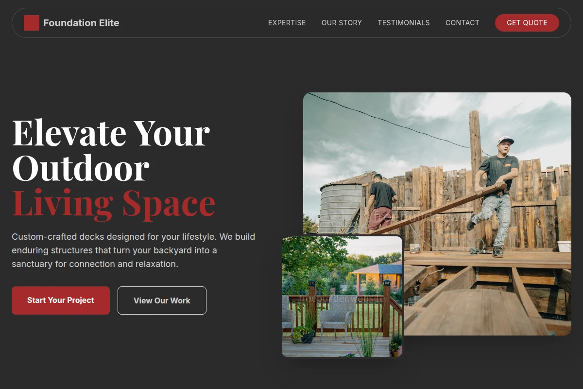 Site Deck Builder
