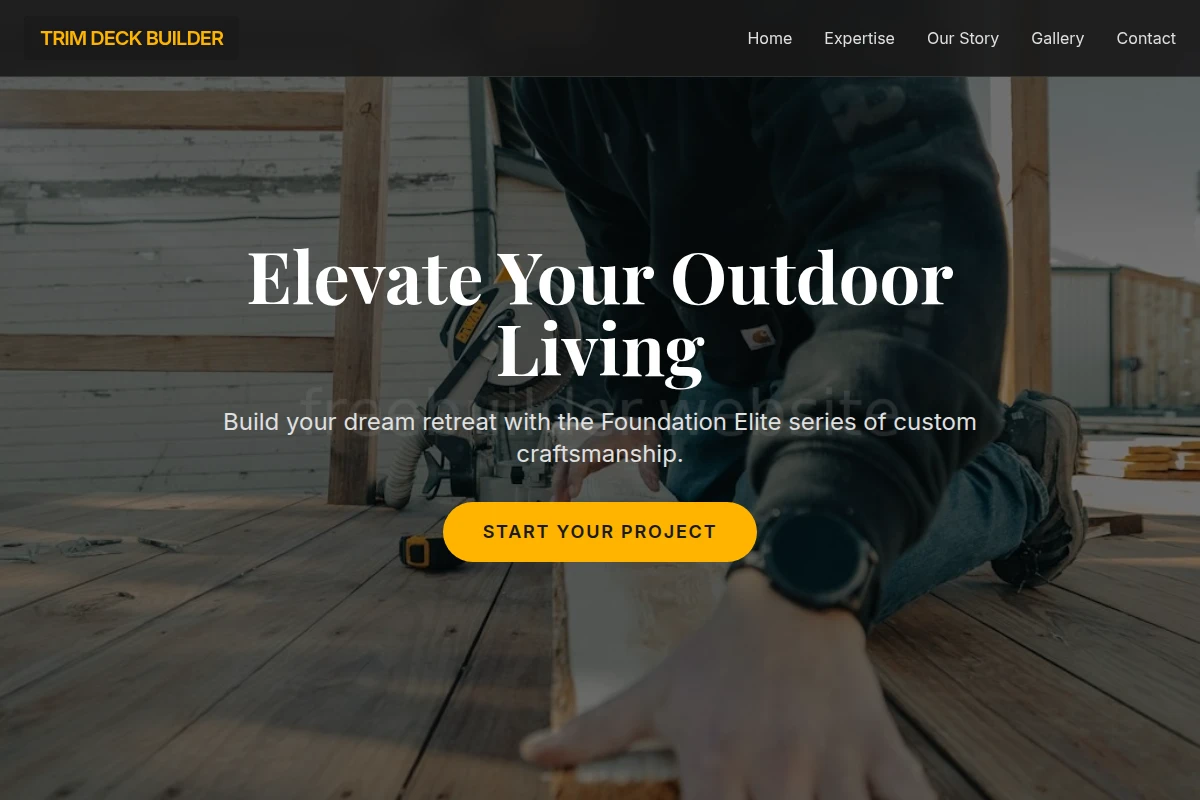 Trim Deck Builder