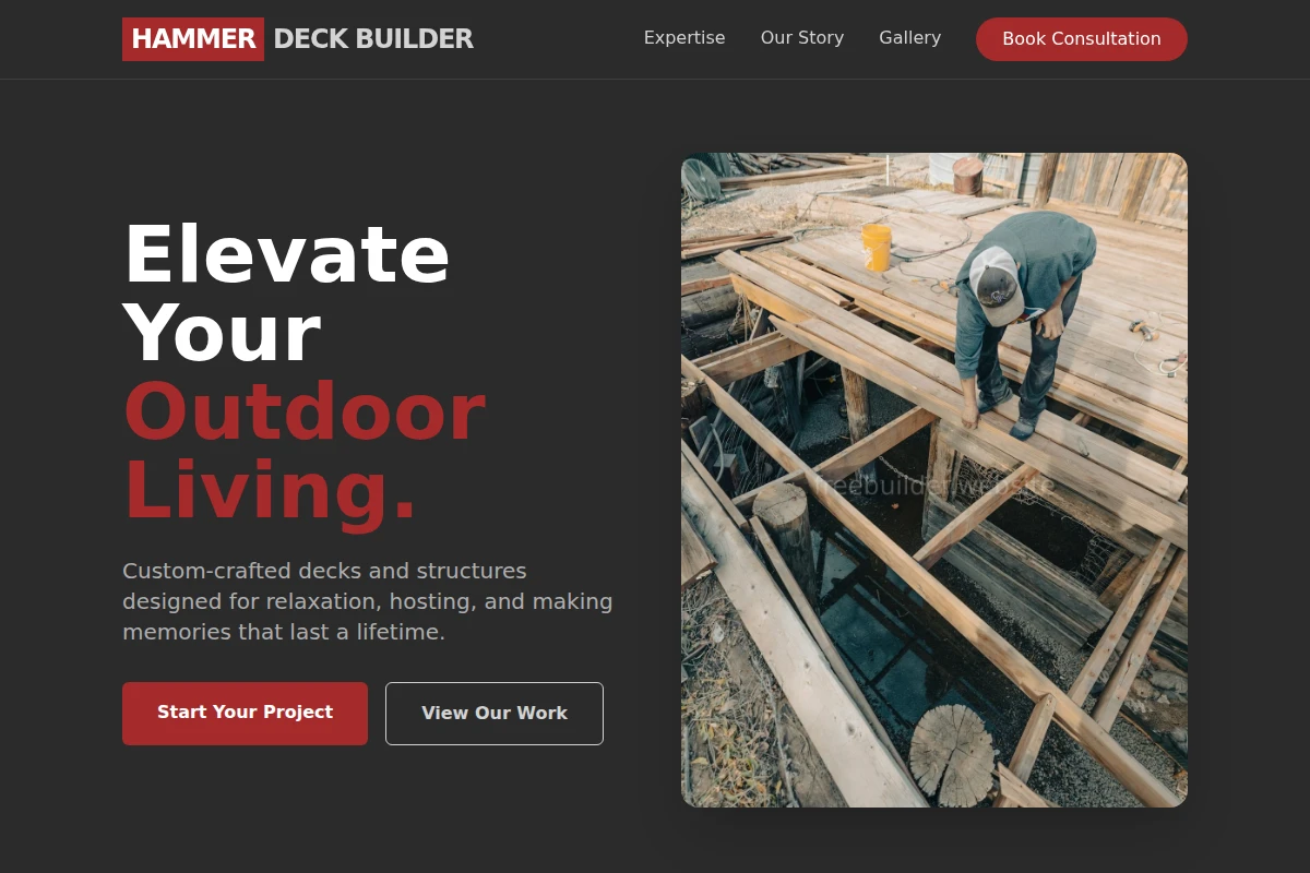 Hammer Deck Builder