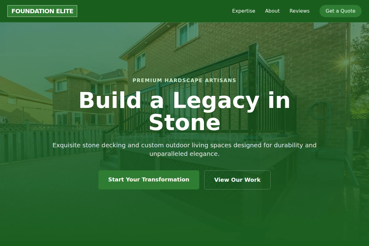 Stone Deck Builder
