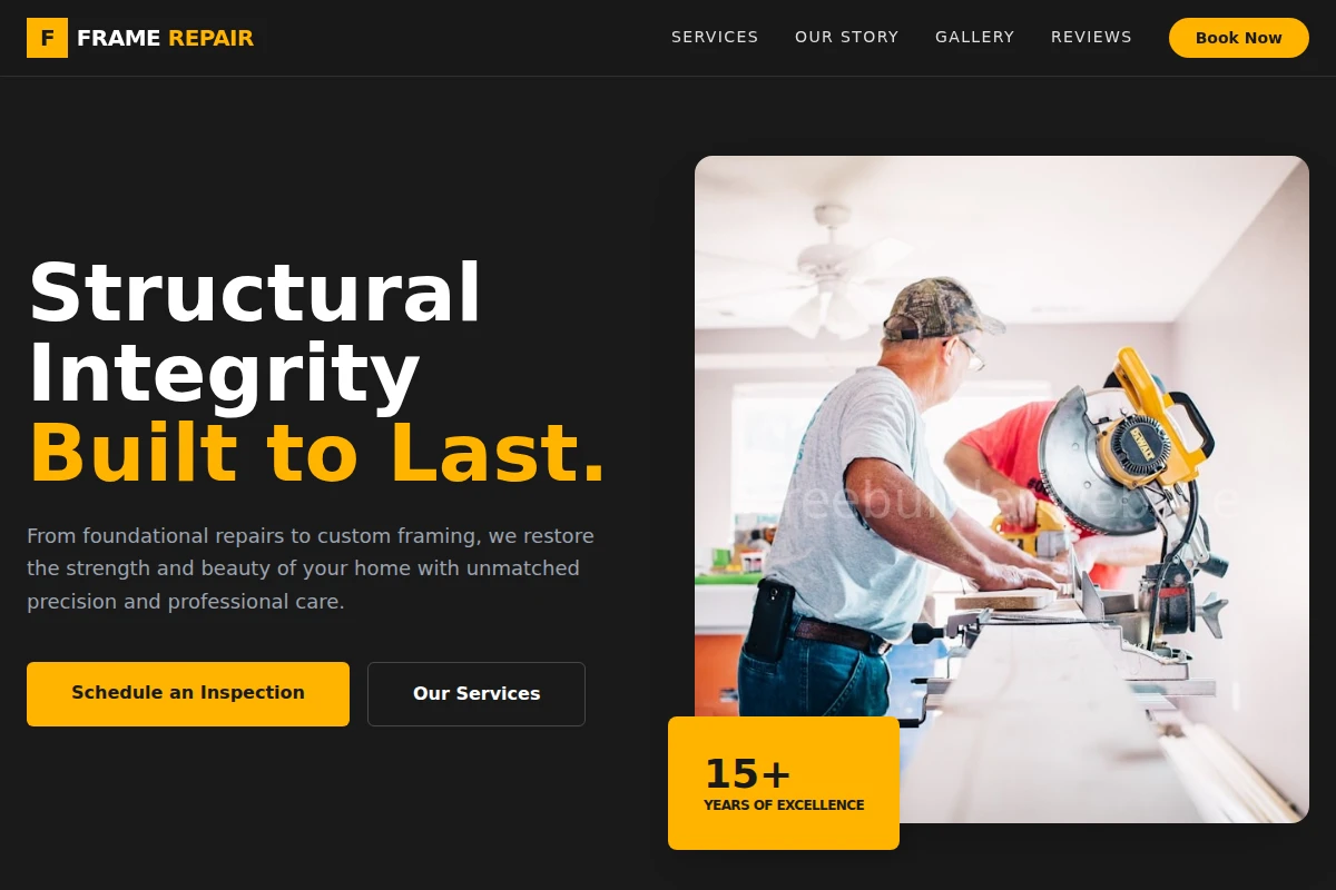 Frame Home Repair