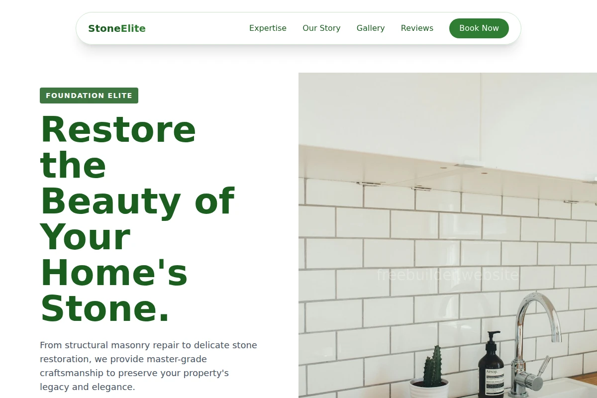 Stone Home Repair