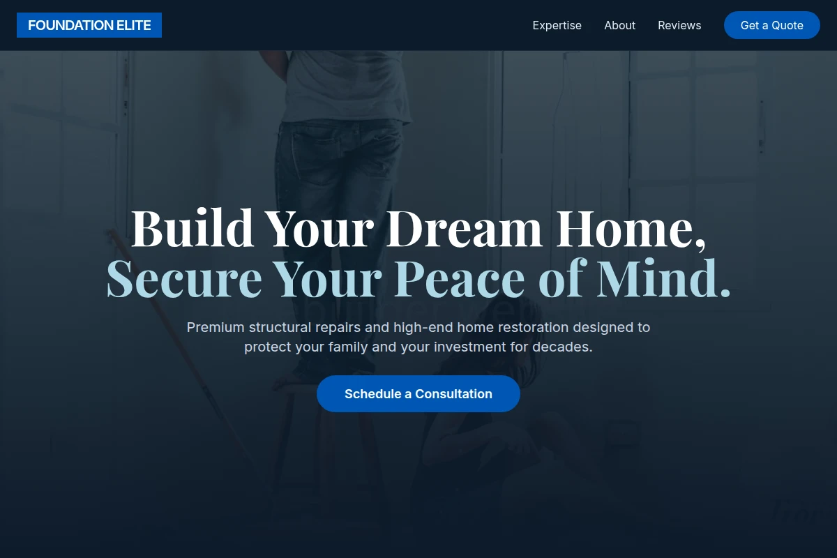 Frame Home Repair