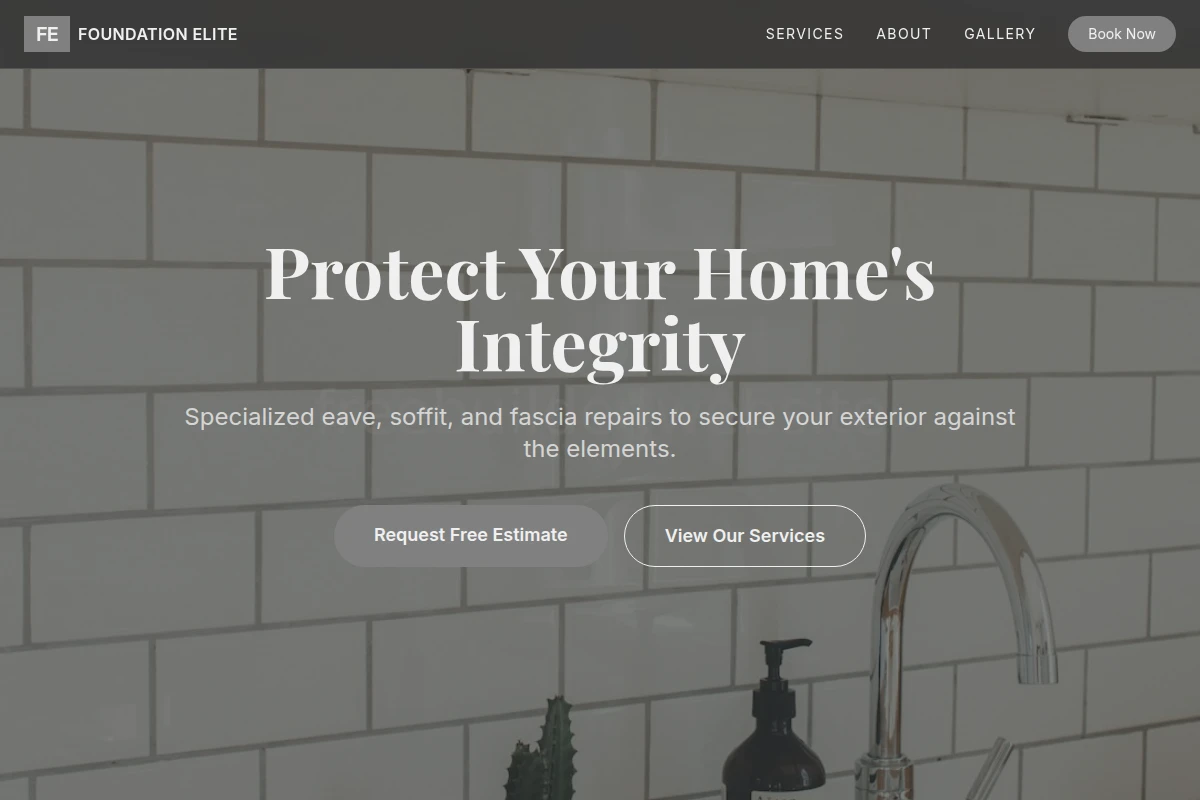 Eave Home Repair