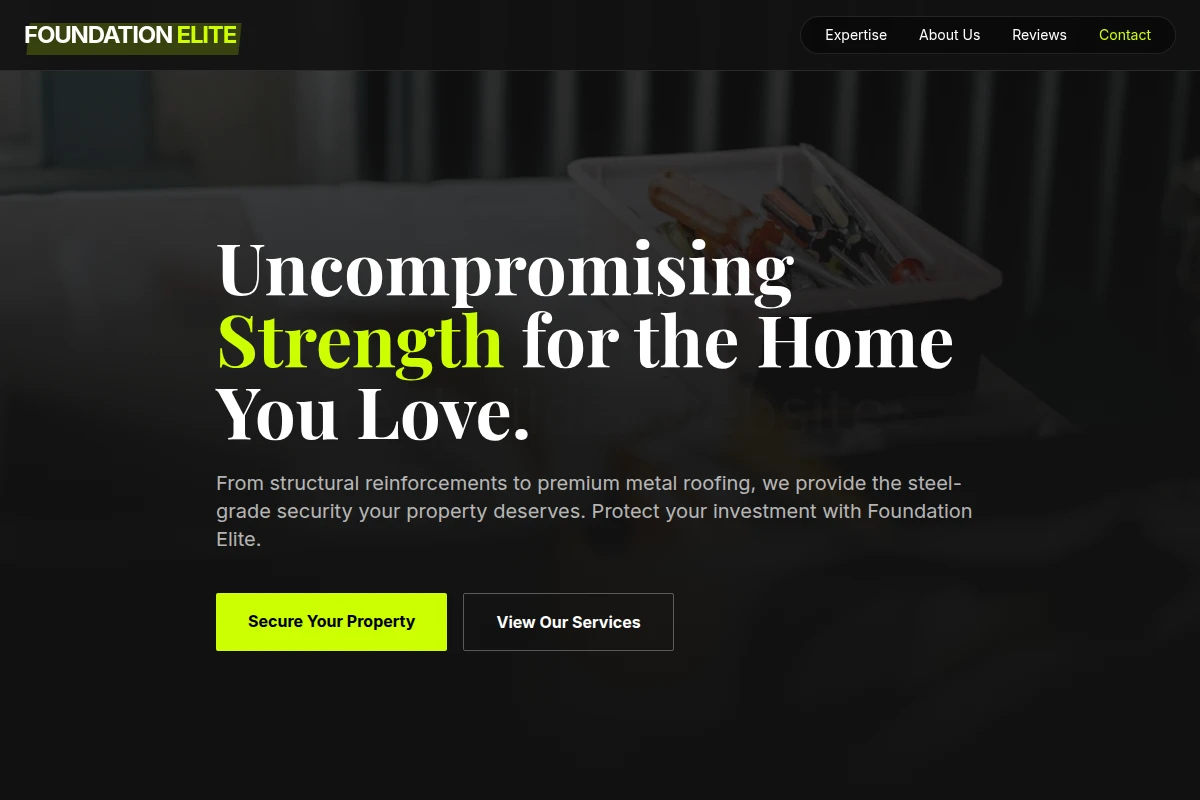 Steel Home Repair