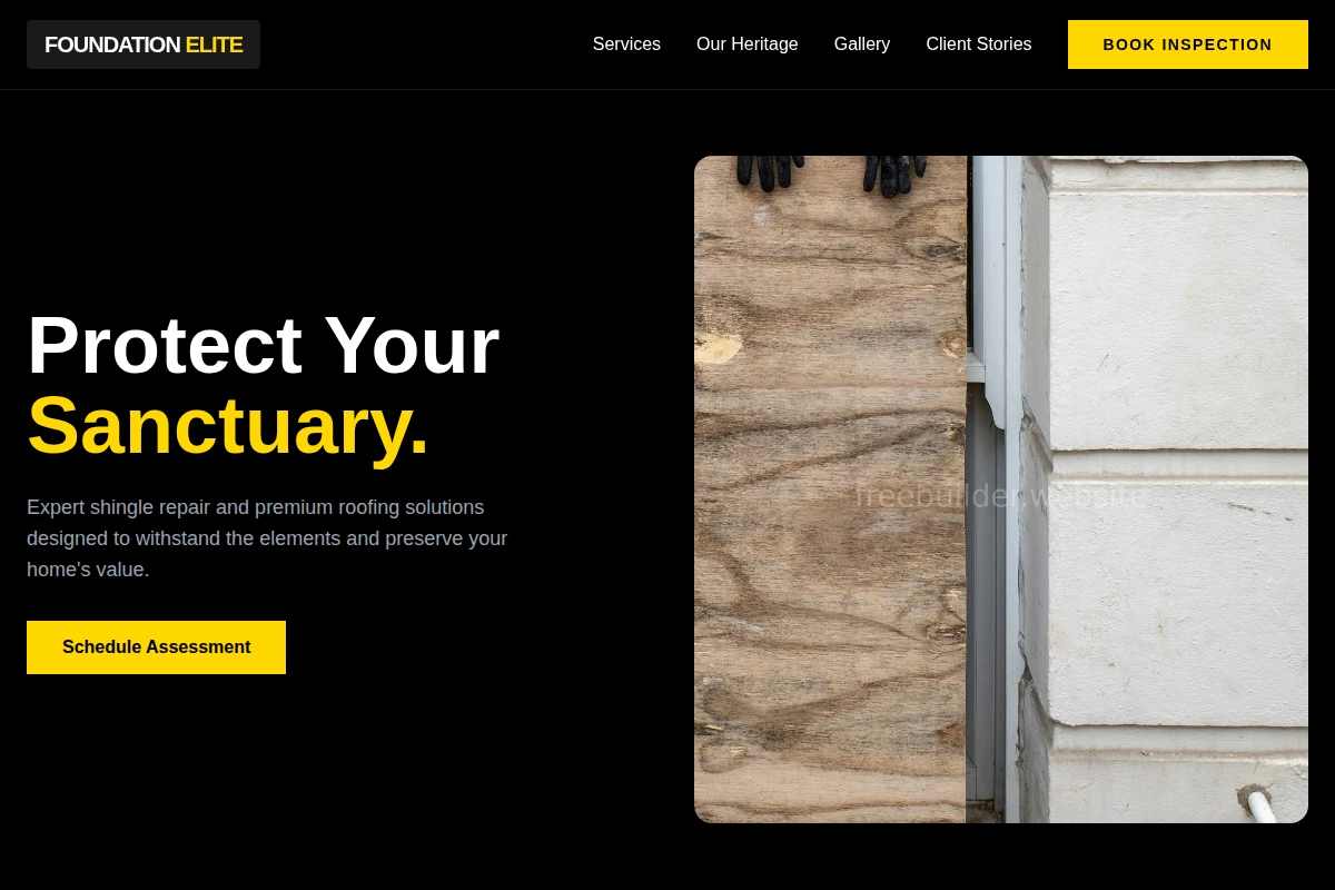 Shingle Home Repair