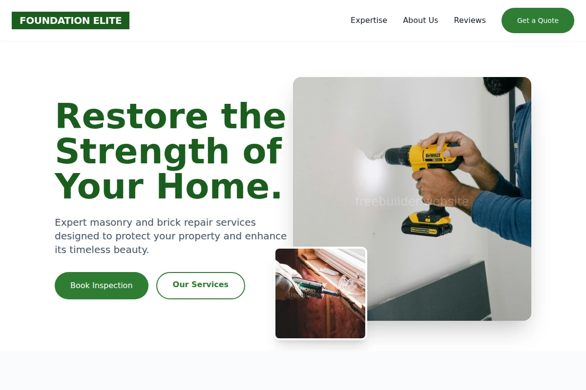Brick Home Repair