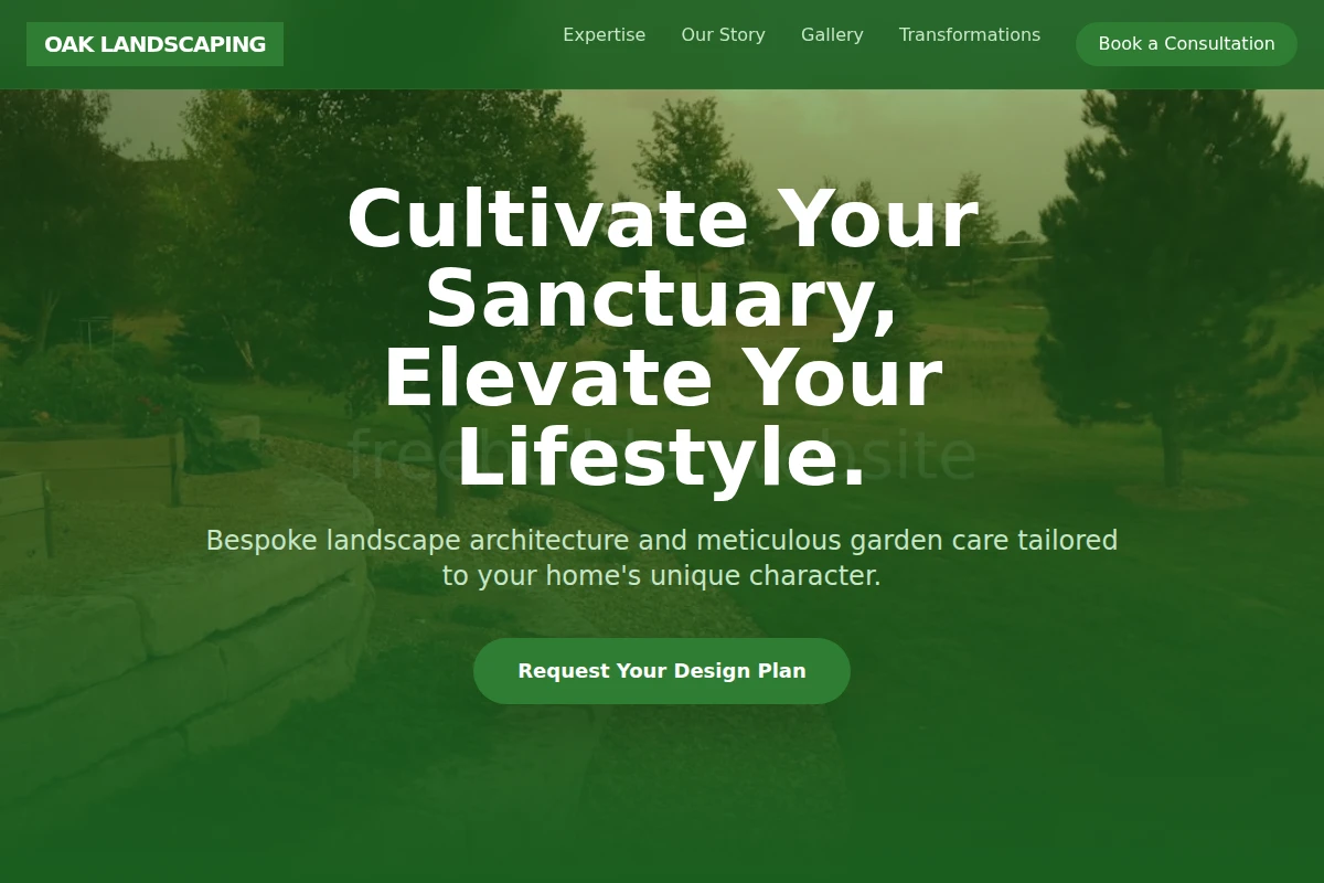 Oak Landscaping