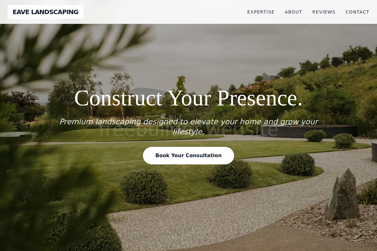 Eave Landscaping
