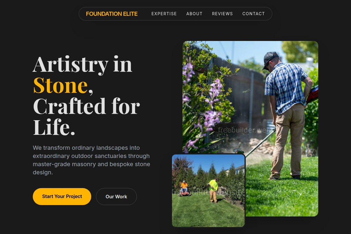 Stone Landscaping