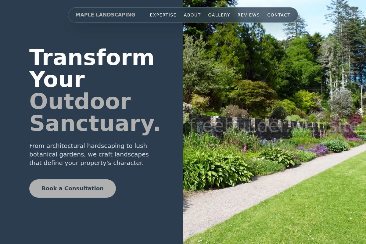 Maple Landscaping