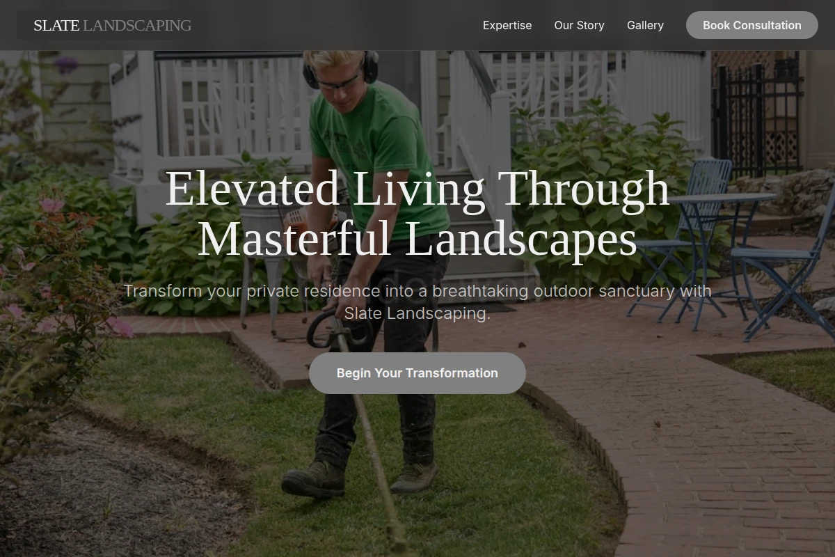 Slate Landscaping