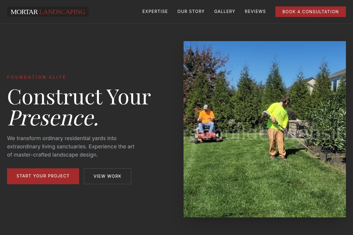 Mortar Landscaping