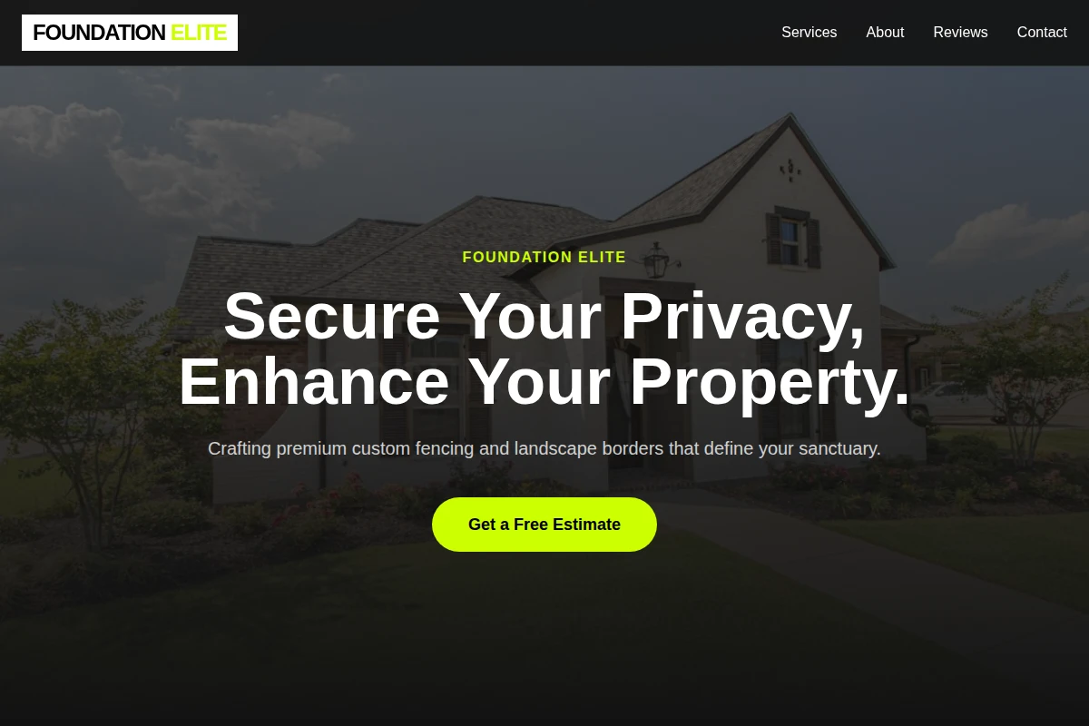 Fence Landscaping