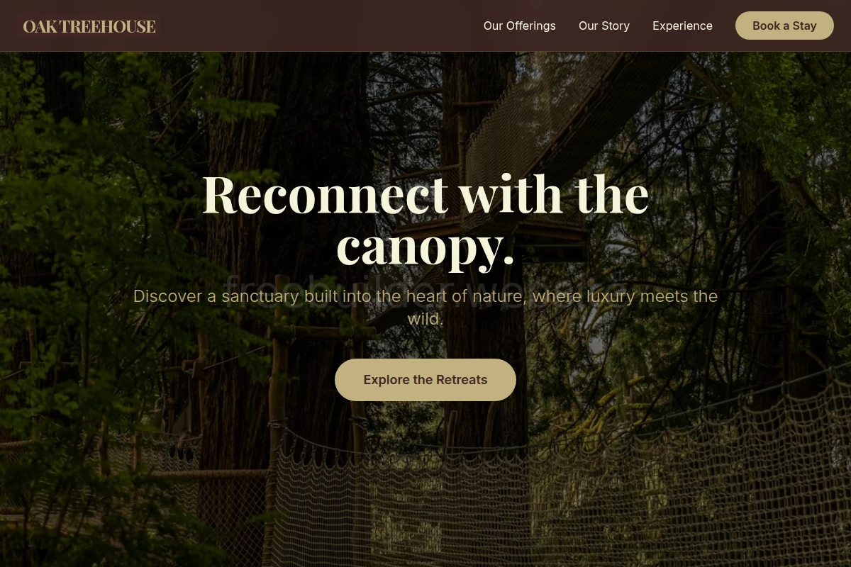 Oak Treehouse