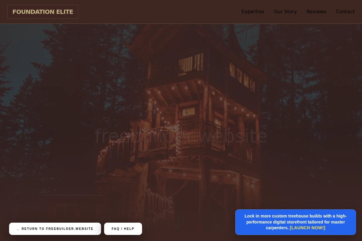 Fence Treehouse