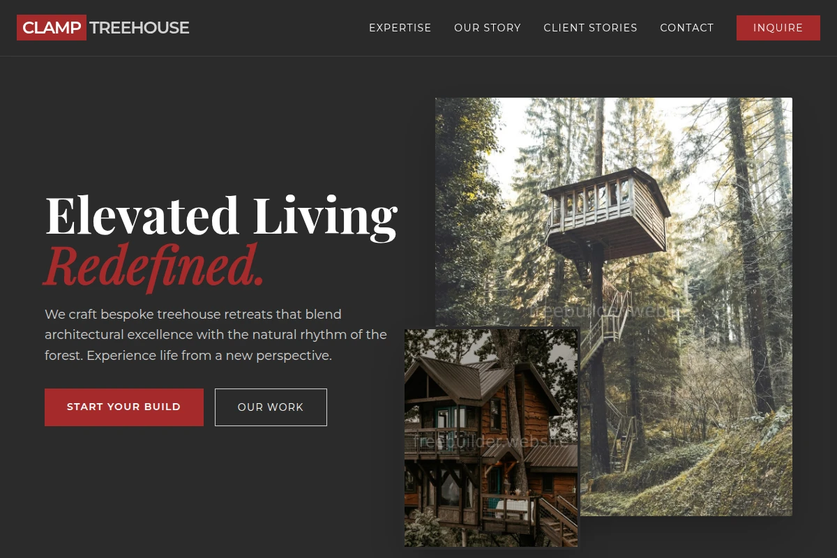 Clamp Treehouse