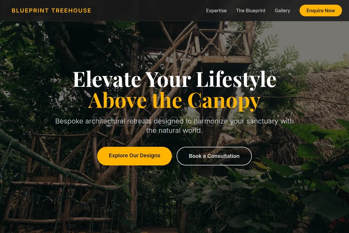 Blueprint Treehouse