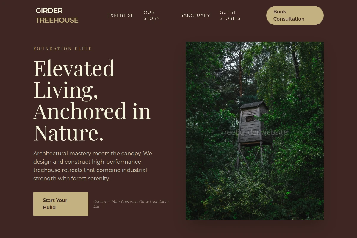 Girder Treehouse