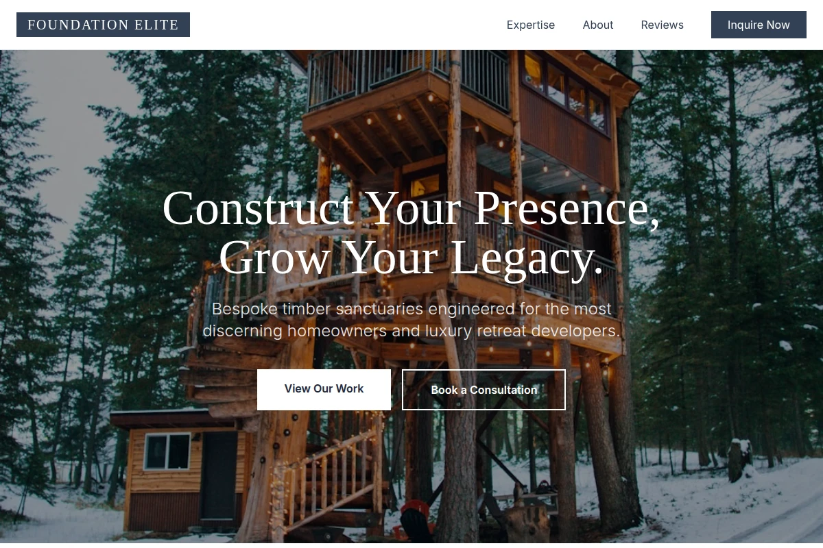 Wood Treehouse